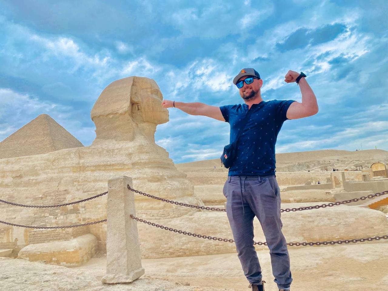 Horus Pyramids Inn Kafret el-Gabal المظهر الخارجي الصورة