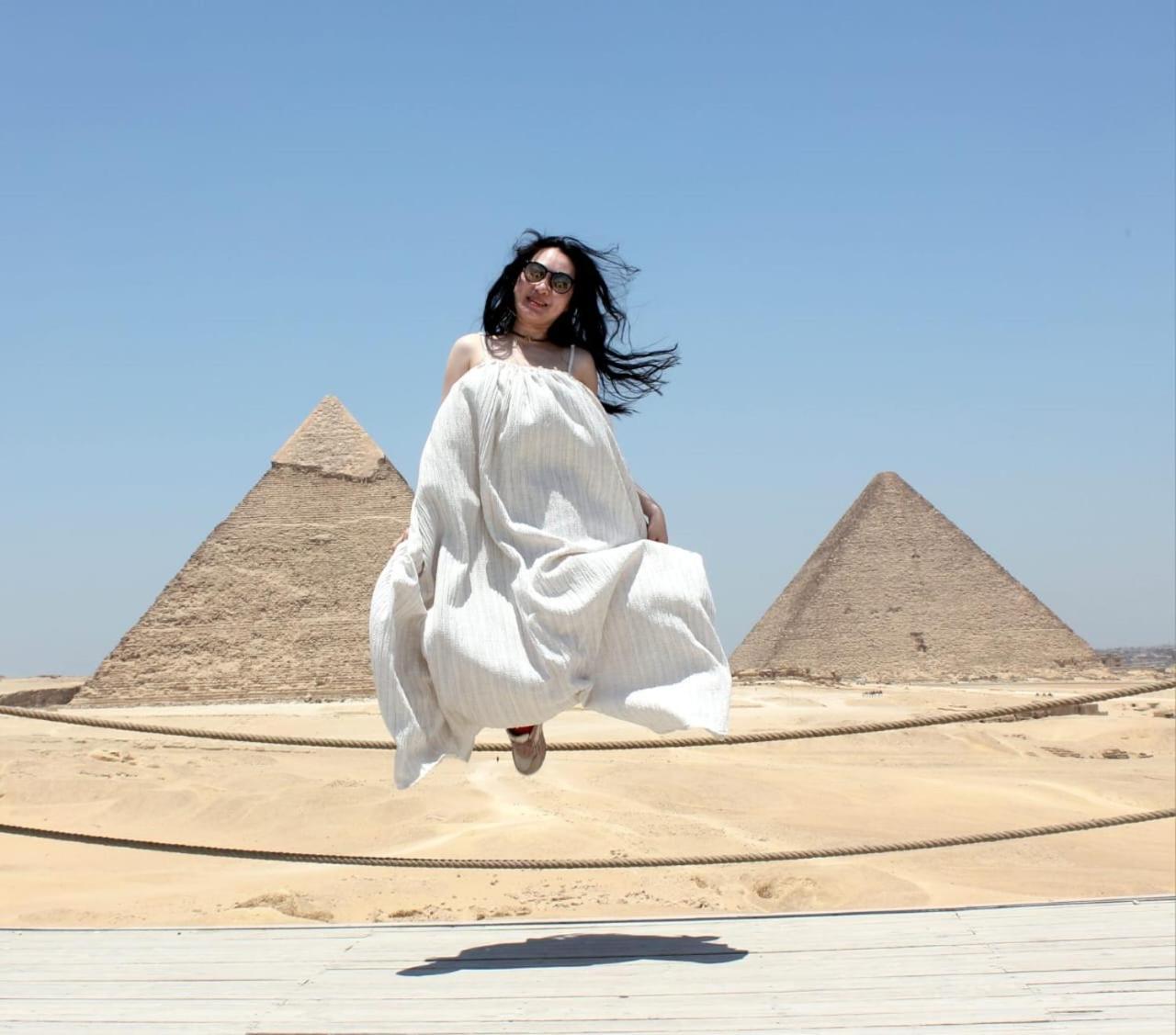 Horus Pyramids Inn Kafret el-Gabal المظهر الخارجي الصورة