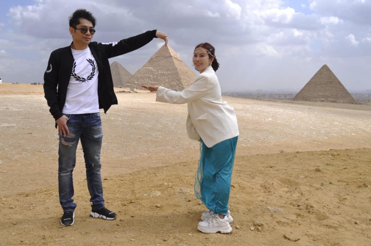 Horus Pyramids Inn Kafret el-Gabal المظهر الخارجي الصورة