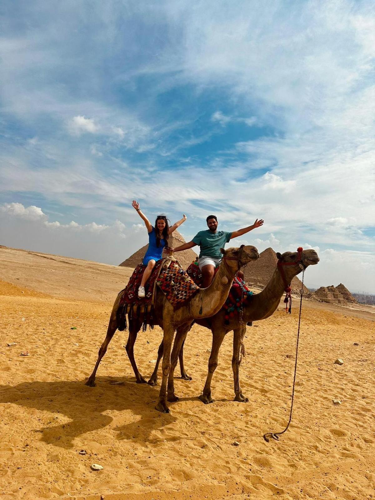 Horus Pyramids Inn Kafret el-Gabal المظهر الخارجي الصورة