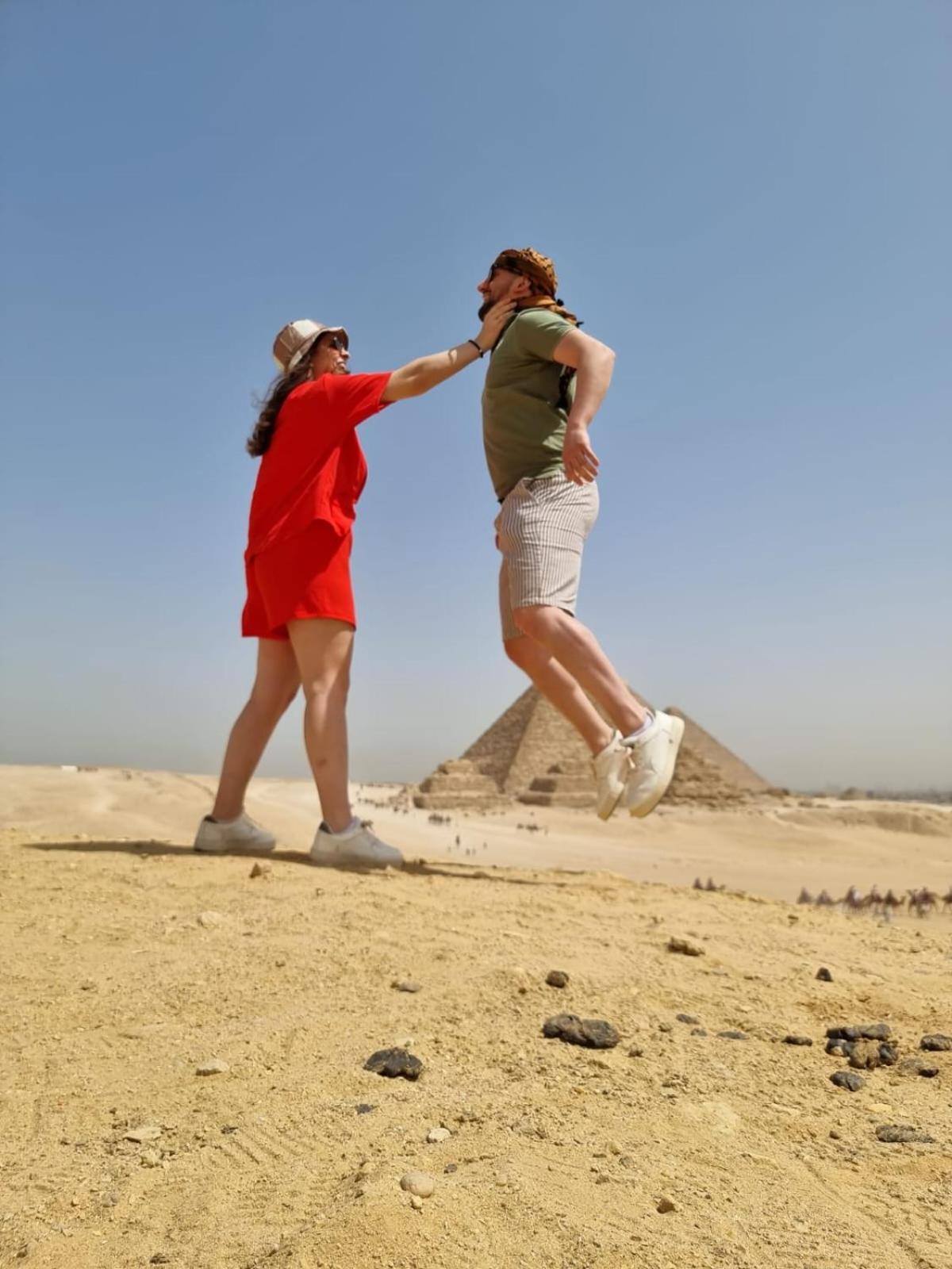 Horus Pyramids Inn Kafret el-Gabal المظهر الخارجي الصورة