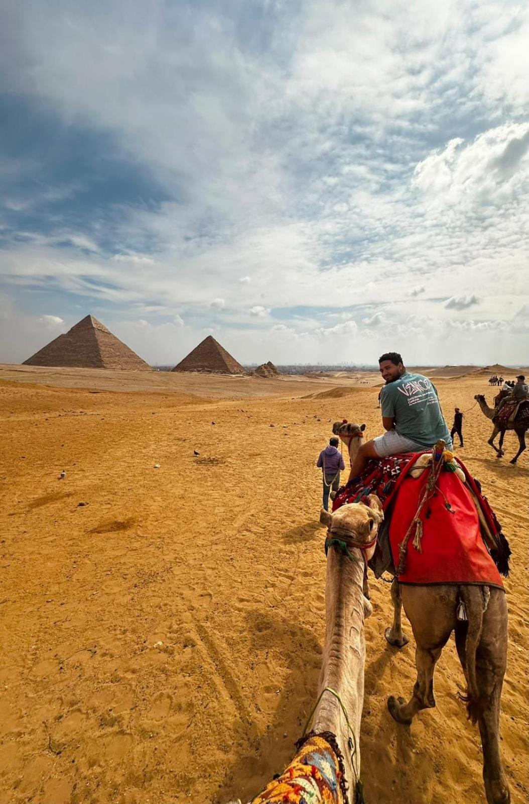 Horus Pyramids Inn Kafret el-Gabal المظهر الخارجي الصورة